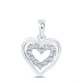 0.03CTW-DIA P1 GIFT HEART PENDANT